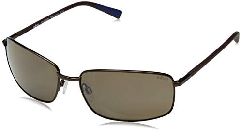 Revo Sunglasses Tate: Polarized Lens Filters UV, Small Rectangle Metal Wrap Frame