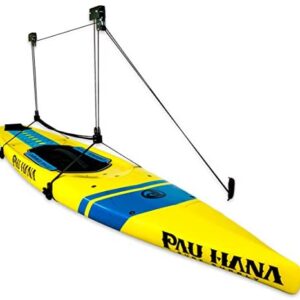 StoreYourBoard SUP and Surfboard Ceiling Storage Hoist, Hi Lift Home and Garage Hanging Pulley Rack, Pro