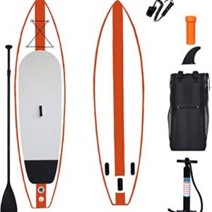YX Inflatable 11'×33"×6" SUP for All Skill Levels Everything Included with Stand Up Paddle Board More Capability and Durable