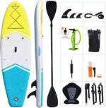 Zupapa 10.6'/11' Inflatable Stand Up Paddle Board with Kayak Convertible Seat and Premium SUP Accessories for Adults and Youth Touring Sup