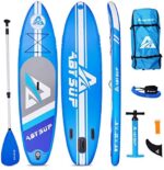 ABYSUP Paddle Board, 10’6” Inflatable Paddle Board, SUP, Stand-Up Paddleboard with All Accessories & Carry Bag, Non-Slip Deck SUP Paddle Board, Anti-Sink Paddl&Pump Included
