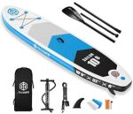 Goosehill Inflatable Stand Up Paddle Board, Premium SUP Package, 10' Long 32" Wide 6" Thick, Patterns Open for Customization