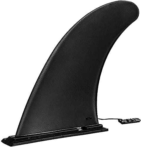 Forceatt 8.3" Surf & SUP Fin Detachable Single Fin Quick Release Slide Center Fin for Inflatable Longboard Surfboard Paddleboard