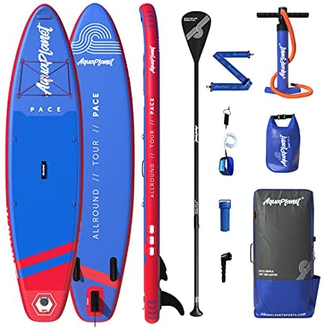 Waterproof Phone Case 10'x32 x6 Inflatable Paddle Boards with SUP Accessories Including Carry Bag Repair Kit Fin Leash Hand Pump Paddle PORTAL Stand Up Paddle Board 